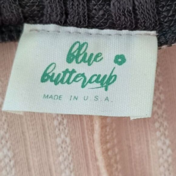 Blue Buttercup Oversized Chenille Top S Relaxed Coquette Romantic Balloon Sleeve - Picture 9 of 16